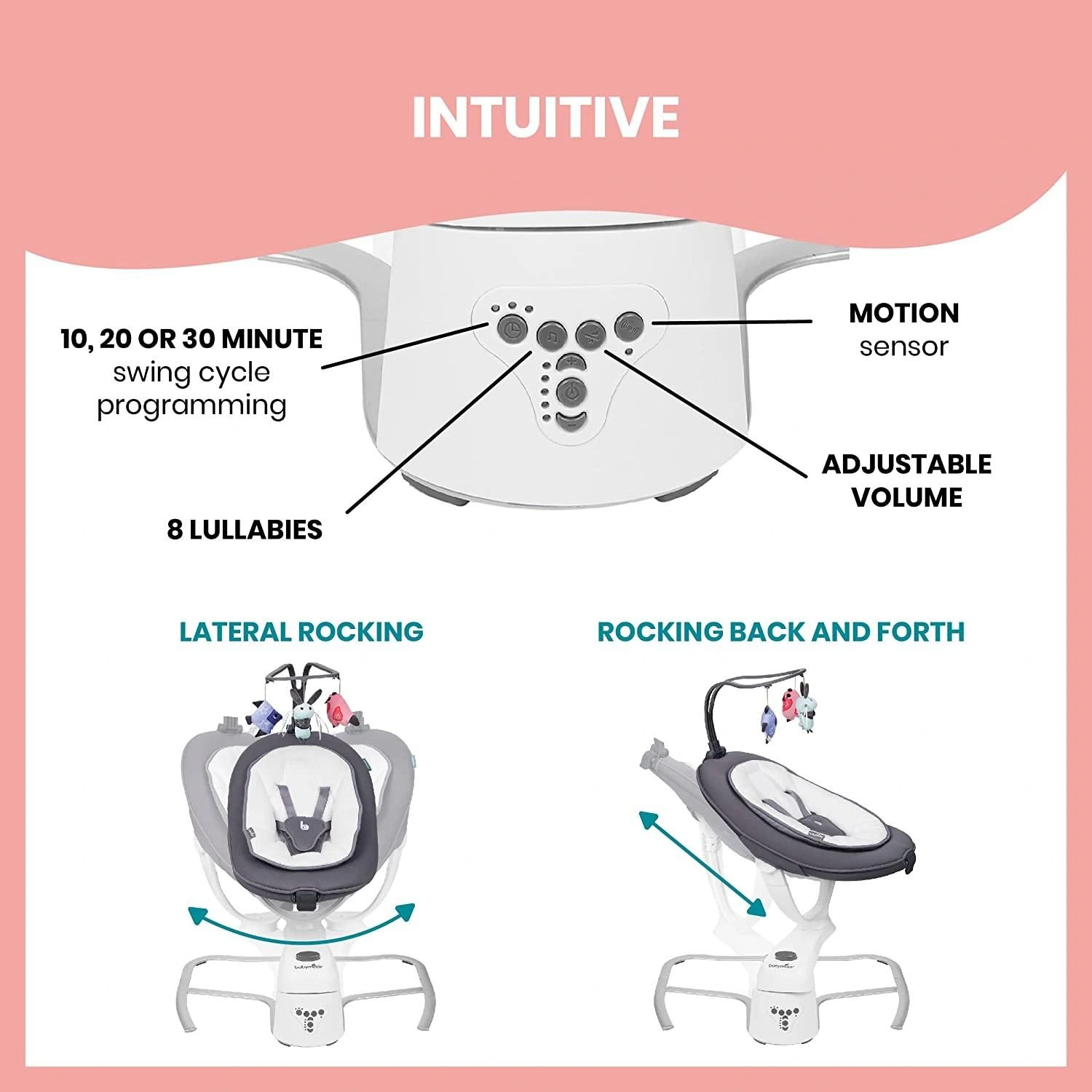 Leagăn electric Babymoov Swoon Motion