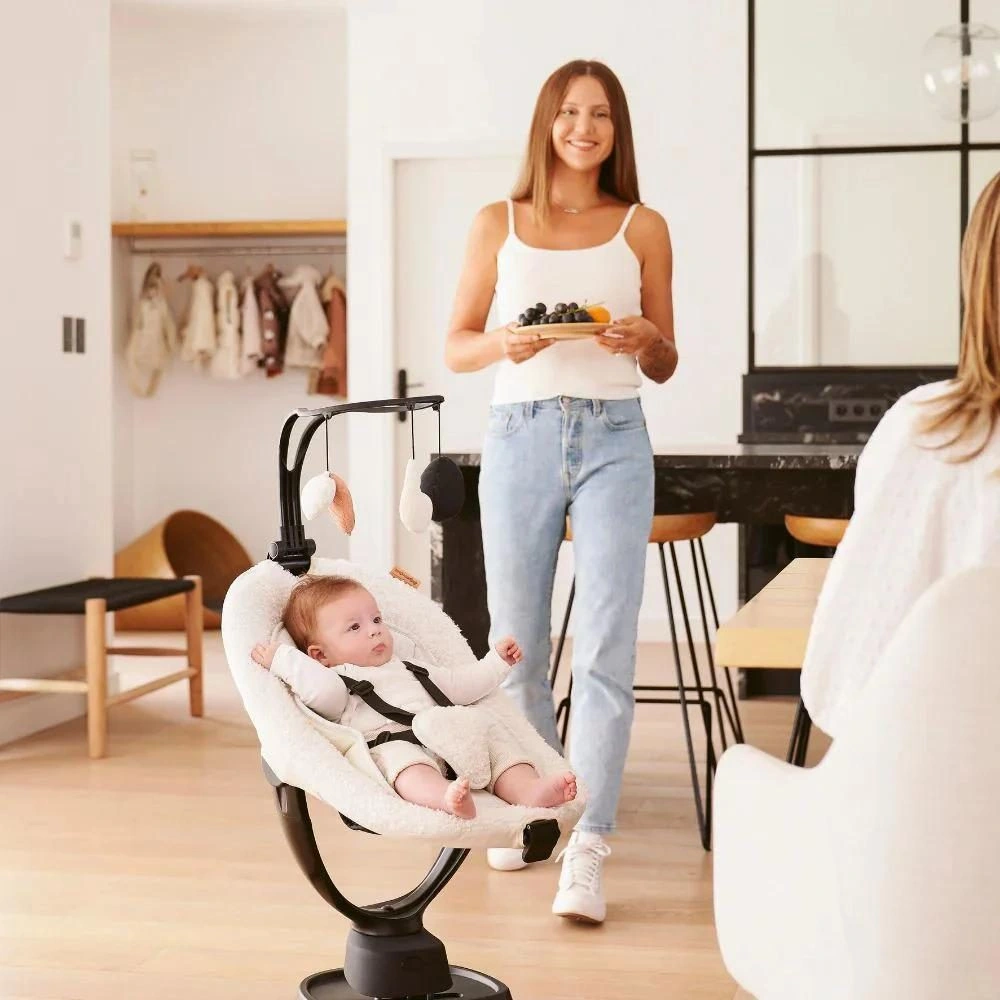 Leagăn electric Babymoov Swoon Motion Evolution Curl White