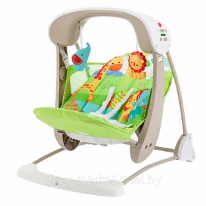 Leagănul cu vibraţie Animalele din pădure Fisher Price