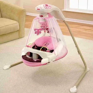 Leagănul electric Fluturaşul Mocca Fisher Price Starlight Cradle Swing