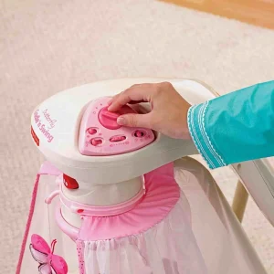 Leagănul electric Fluturaşul Mocca Fisher Price Starlight Cradle Swing