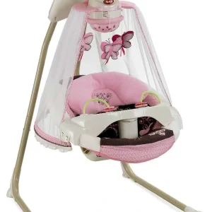 Leagănul electric Fluturaşul Mocca Fisher Price Starlight Cradle Swing