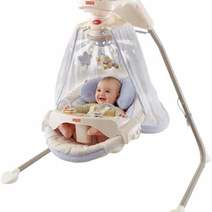 Leagănul electric Lumina stelelor Fisher Price Starlight Cradle Swing