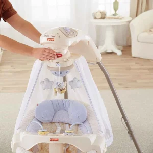 Leagănul electric Lumina stelelor Fisher Price Starlight Cradle Swing