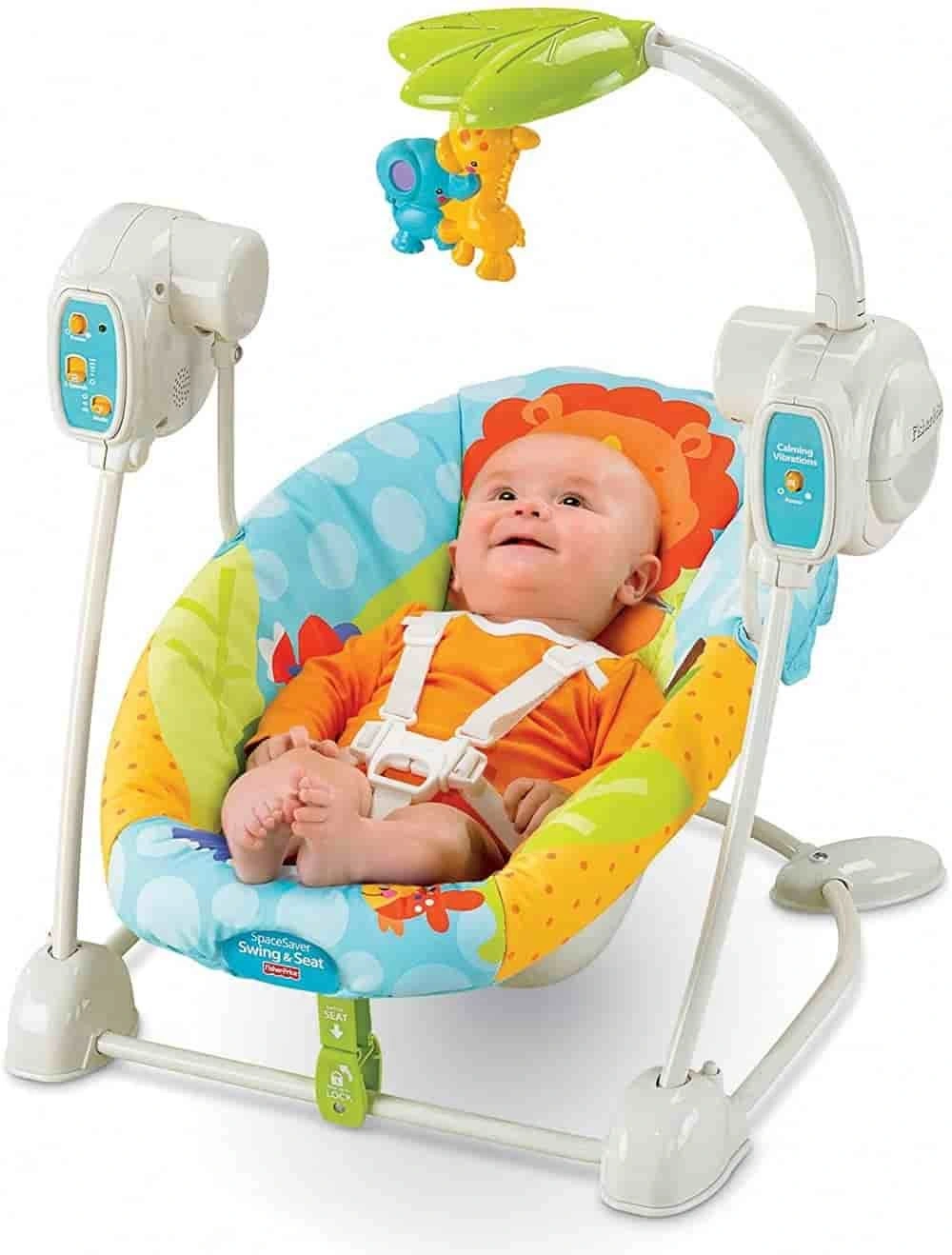 Leagănul Planeta minunată 2 în 1 Fisher Price