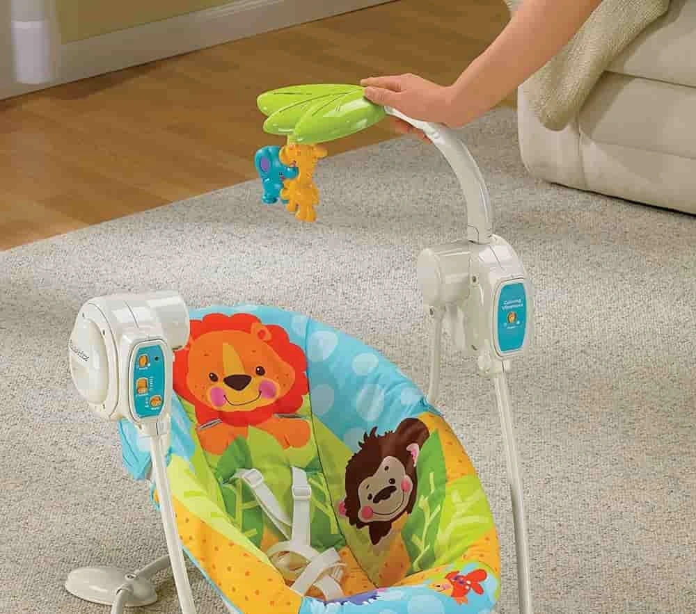 Leagănul Planeta minunată 2 în 1 Fisher Price