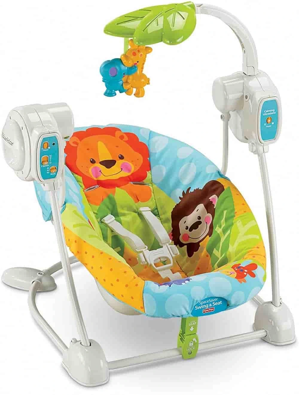 Leagănul Planeta minunată 2 în 1 Fisher Price
