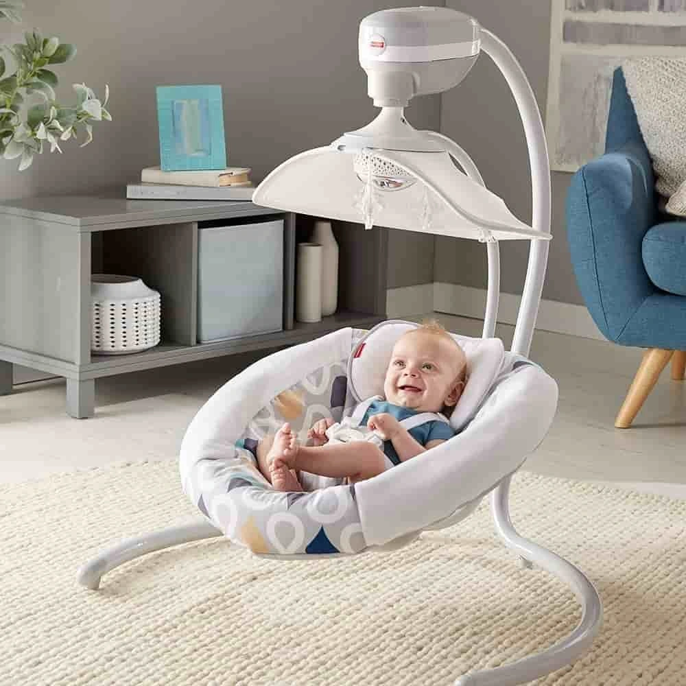 Leagănul Starlight Revolve Smart Connect Fisher Price