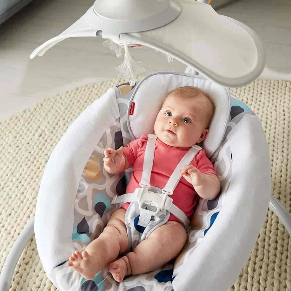Leagănul Starlight Revolve Smart Connect Fisher Price