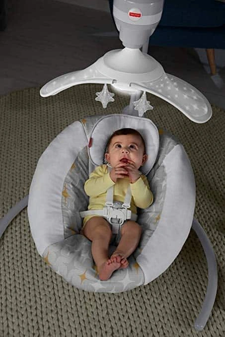 Leagănul Starlight Revolve Smart Connect Fisher Price