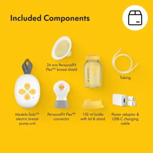 Pompă de sân electrică Medela SOLO. Stoarcerea sânilor cu pompă de sân