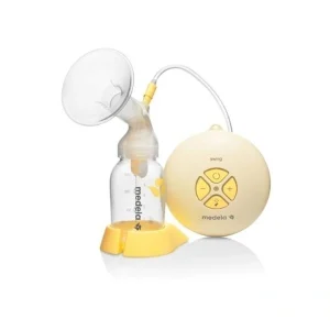 Pompă de sân electrică bifazică Medela Swing. Stoarcerea sânilor cu pompă de sân