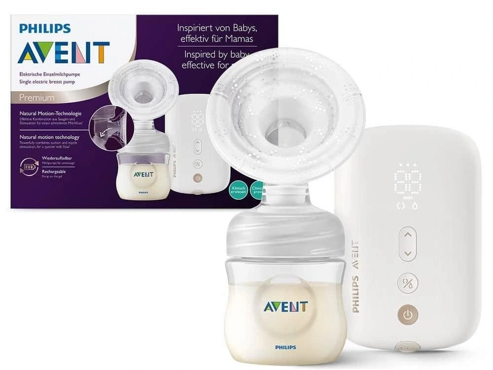 Pompă de sân electrică Premium Philips Avent. Stoarcerea sânilor cu pompă de sân