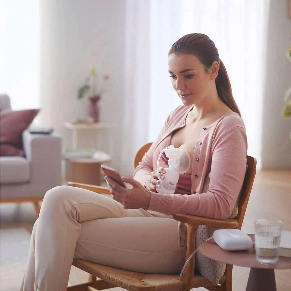 Pompă de sân electrică Premium Philips Avent. Stoarcerea sânilor cu pompă de sân